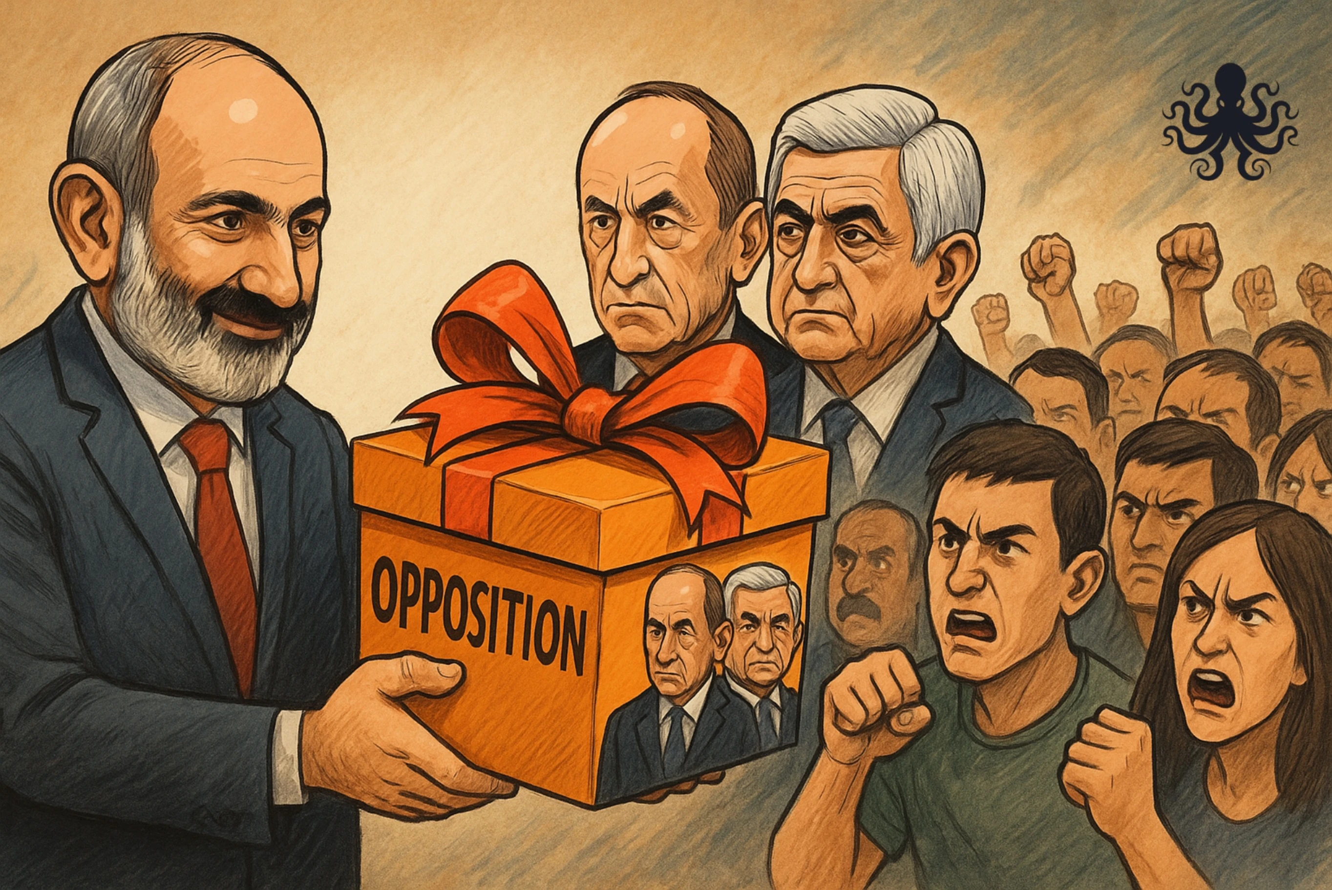 The Opposition as a Gift to Power: How Kocharyan’s Camp Strengthens Pashinyan Instead of Challenging Him