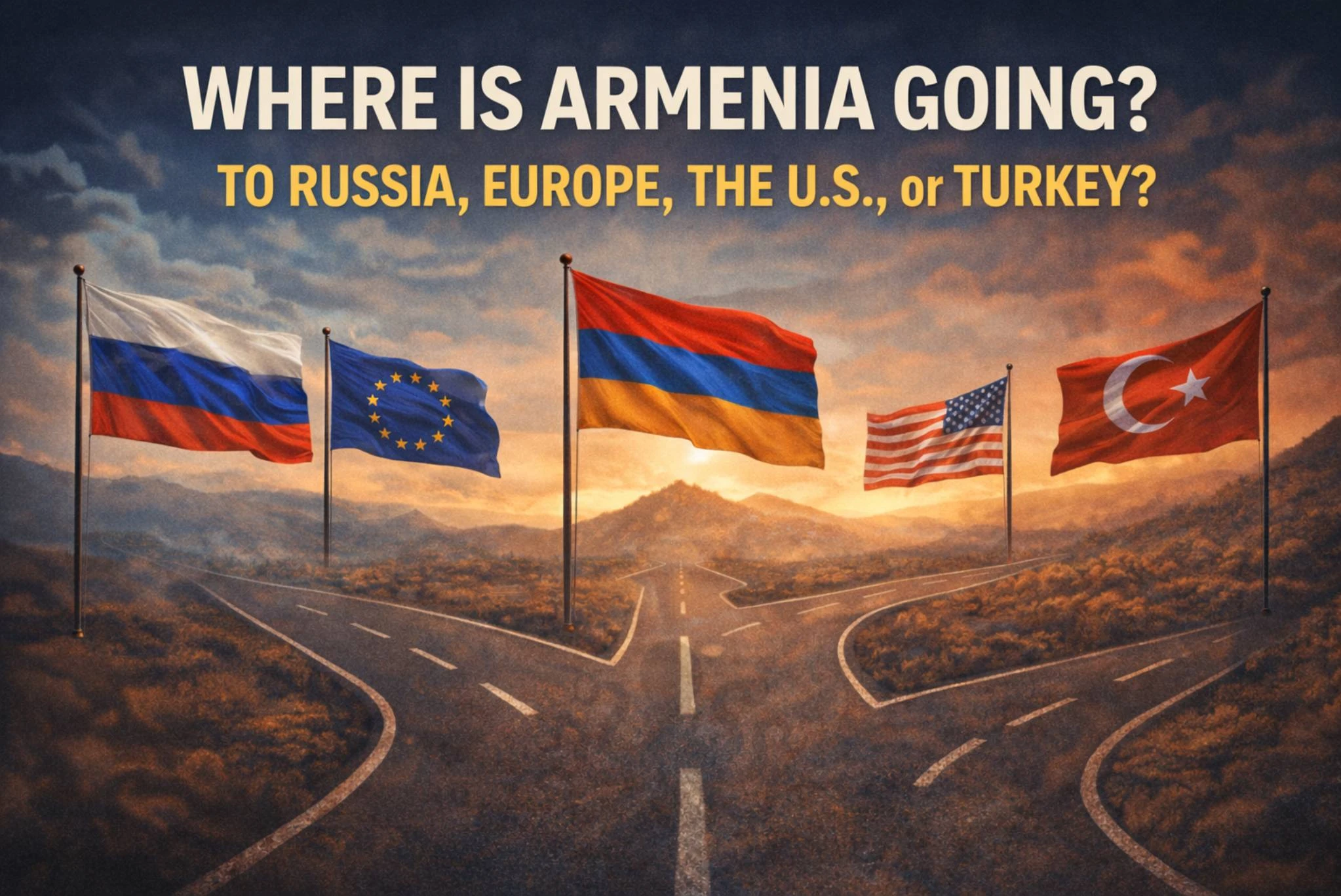 Where Is Armenia Going: Toward Europe, America, Turkey — or Still Under Russia’s Shadow?
