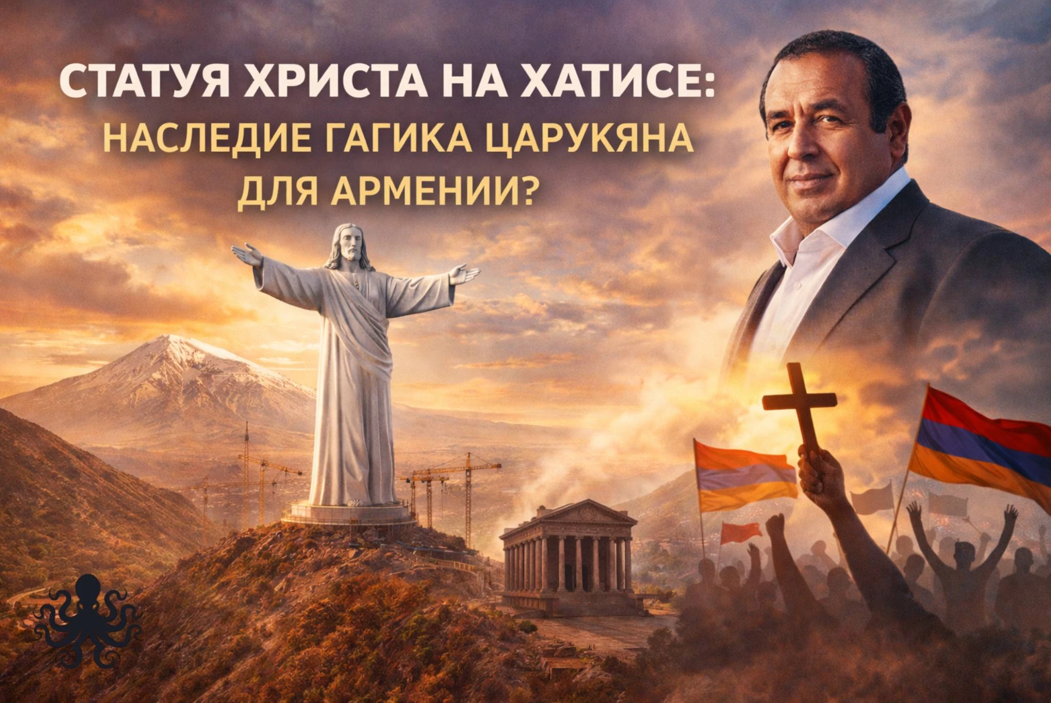 Статуя Христа на Хатисе: что строит Царукян — памятник вере, туристический магнит или личное наследие?