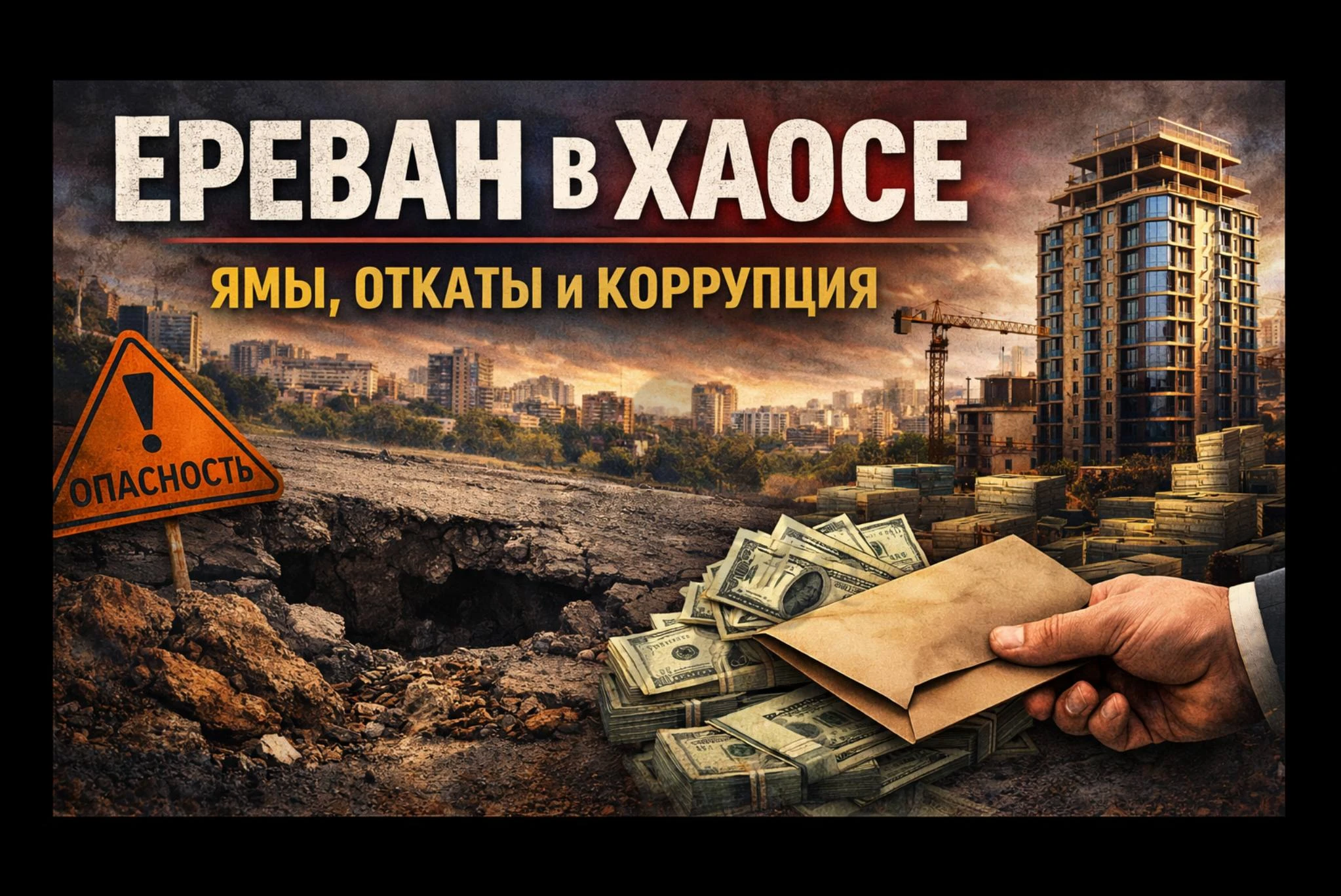 Ереван как симптом: как город оказался между ямами, стройками и управлением без доверия