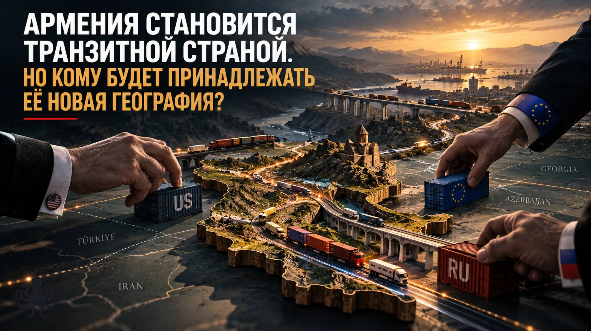 Армения становится транзитной страной. Но кому будет принадлежать её новая география?