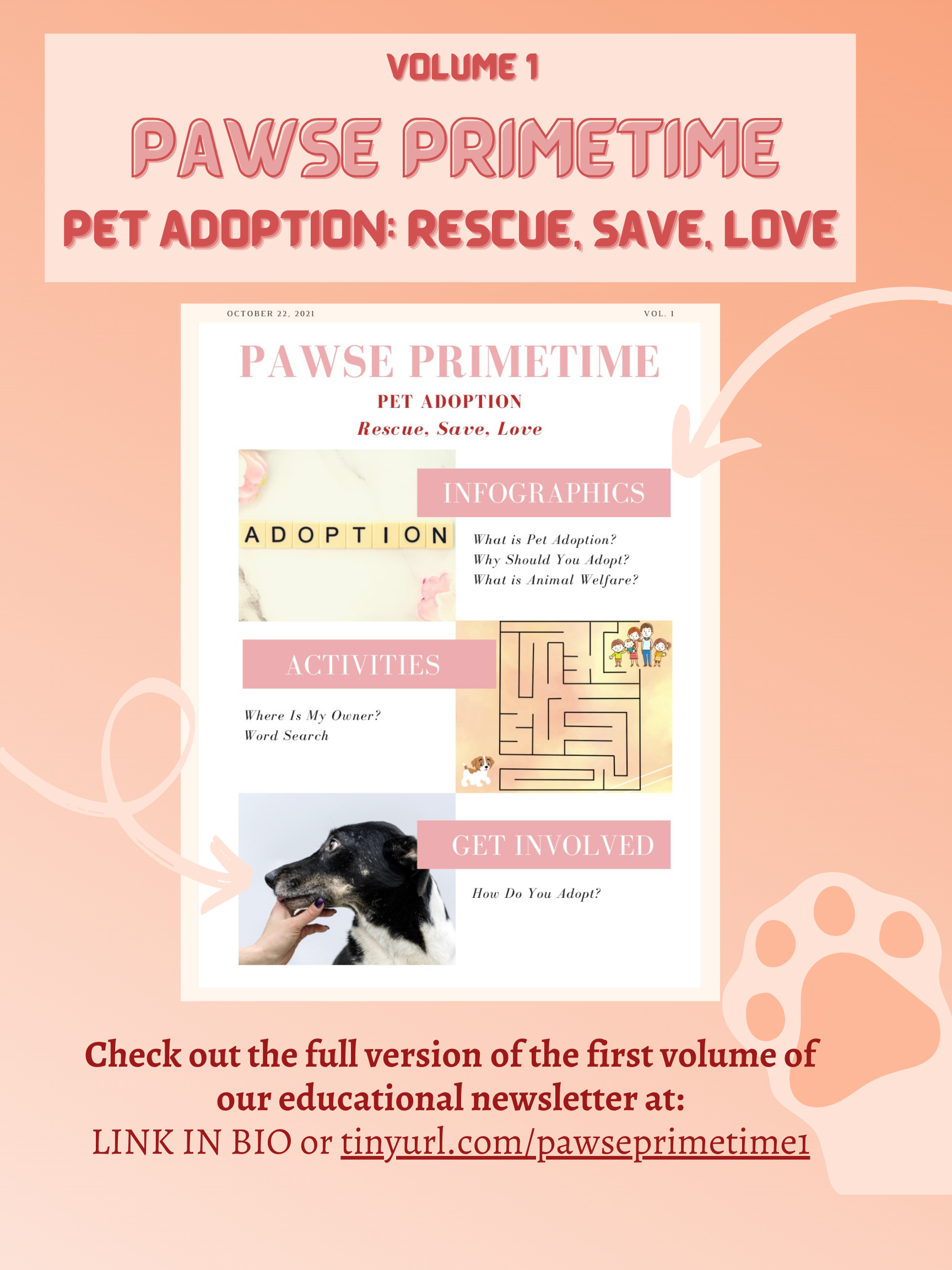 Pawse Primetime Vol. 1: Pet Adoption - Rescue, Save Love