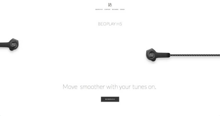 Predoc Technologies - A Free Landing Page for BEOPLAY
