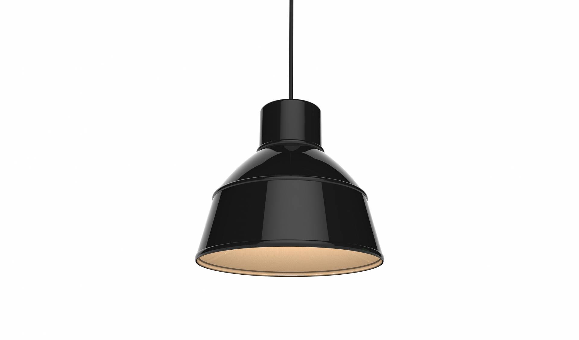 Black Metal Lamp No. 663 No. 663