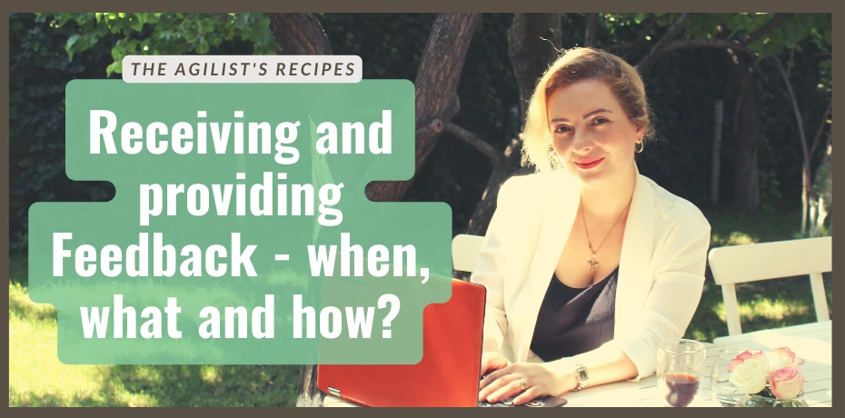 TAR#37: Receiving and providing Feedback - when, what and how?