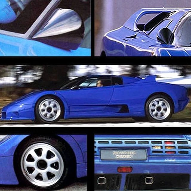 1994 Bugatti EB110 Rinspeed Cyan Concept