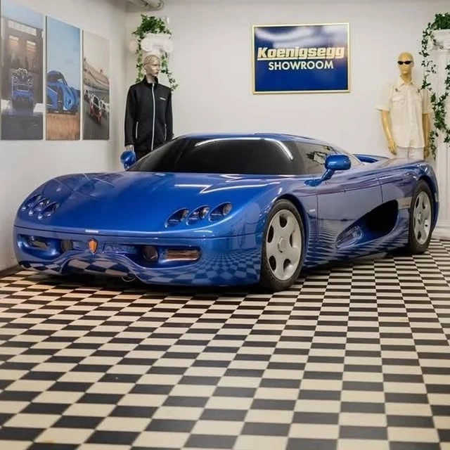 1998 Koenigsegg CC/CC8S static 3-D model