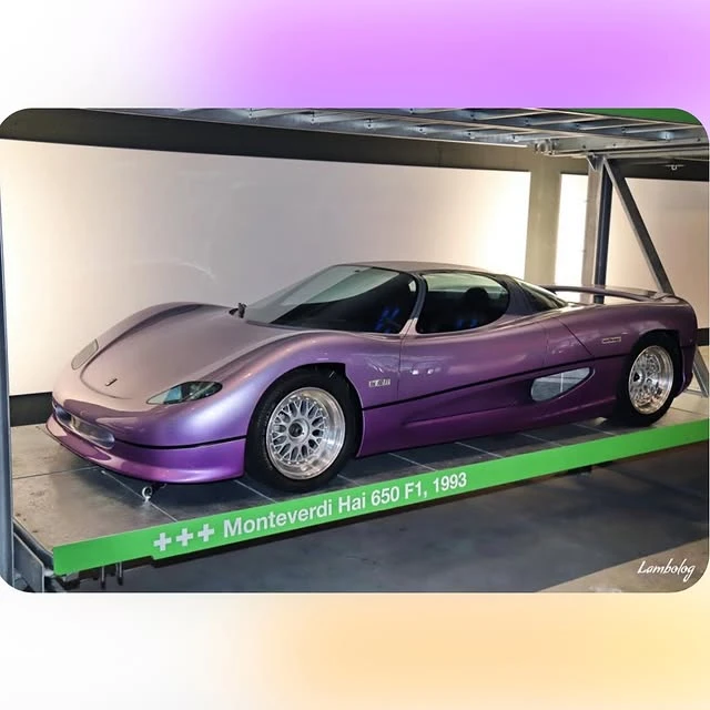 1993 Monteverdi Hai 650 F1 non-running mock-up