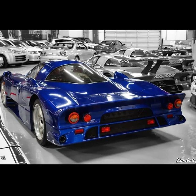 R390 Rear 1998 Nissan R390 GT1 Long Tail homolgation road car