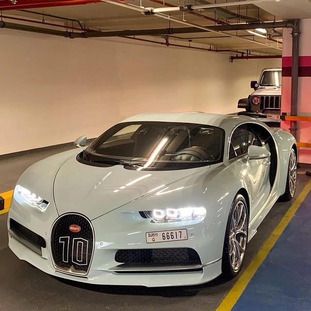 2018 Bugatti Chiron known as the ‘Vainqueur de Coeur’