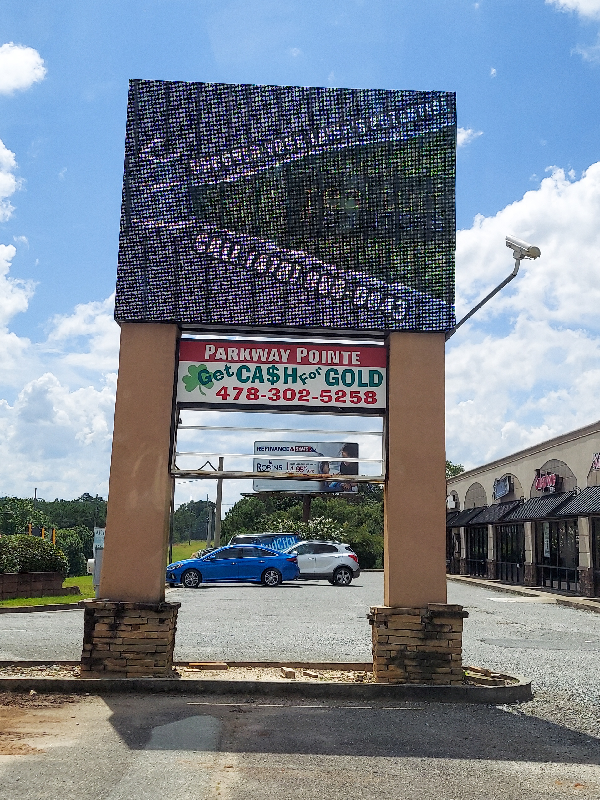 Local digital billboard