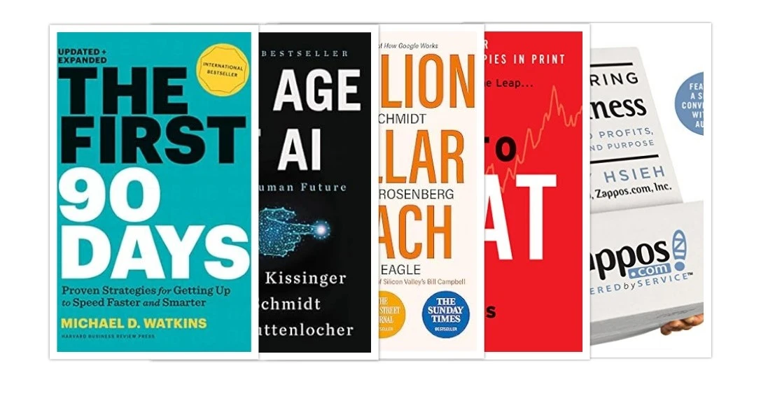 Executives Reading List: 5 Books For 2024