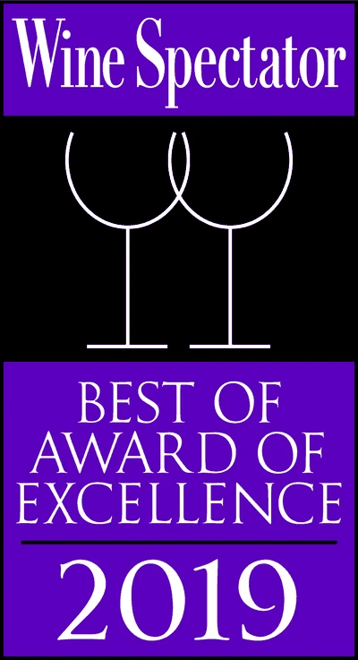 Wine Spectator Best of Award of Excellence 2019 - Restaurant Marcel Antwerpen