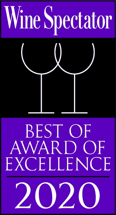 Wine Spectator Best of Award of Excellence 2020 - Restaurant Marcel Antwerpen