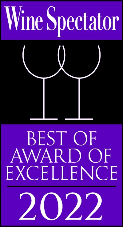 Wine Spectator Best of Award of Excellence 2022 - Restaurant Marcel Antwerpen