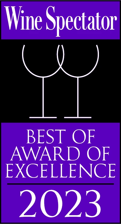 Wine Spectator Best of Award of Excellence 2023 - Restaurant Marcel Antwerpen