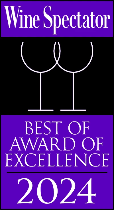 Wine Spectator Best of Award of Excellence 2024 - Restaurant Marcel Antwerpen