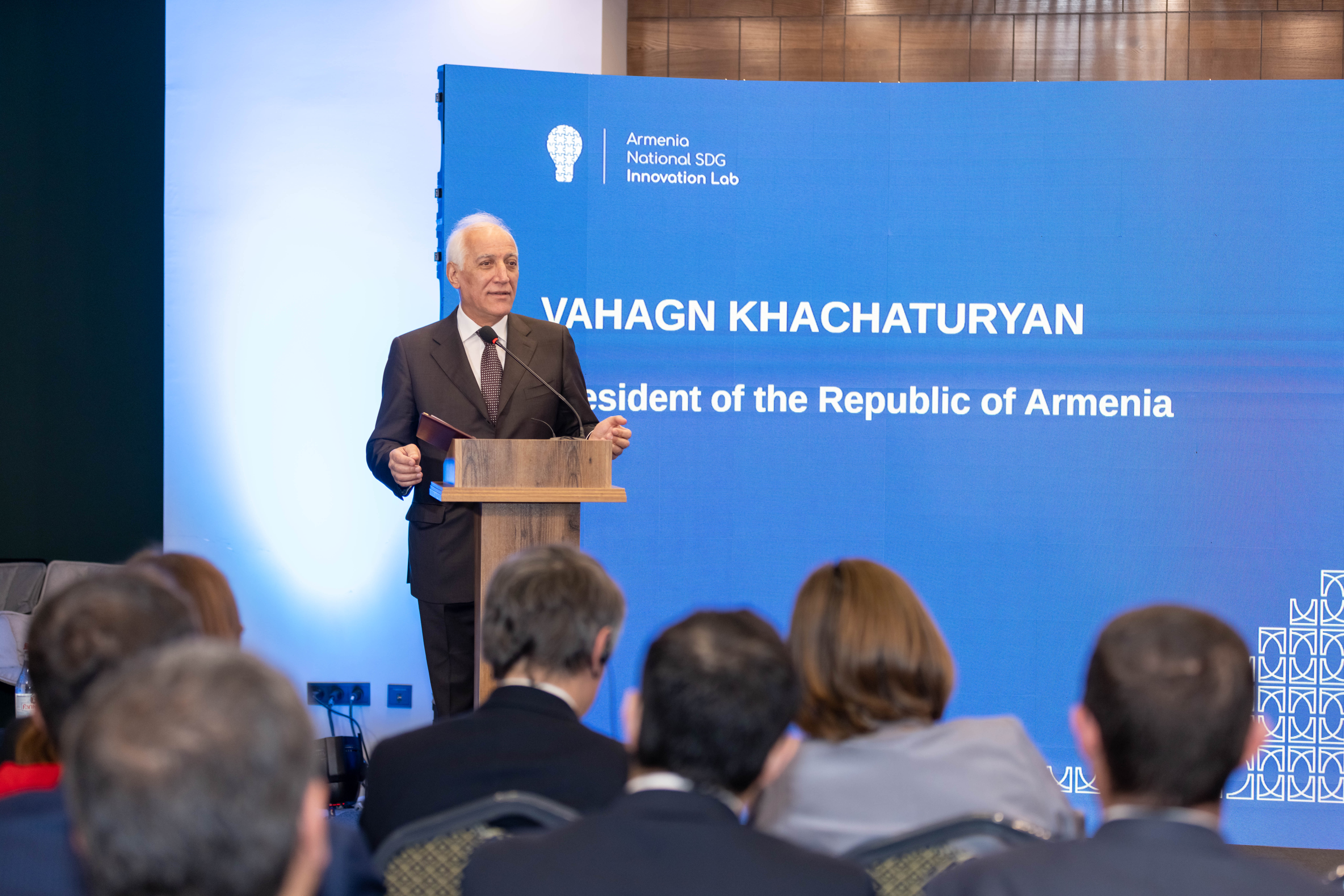 President Vahagn Khachaturyan welcomed the guests of the event