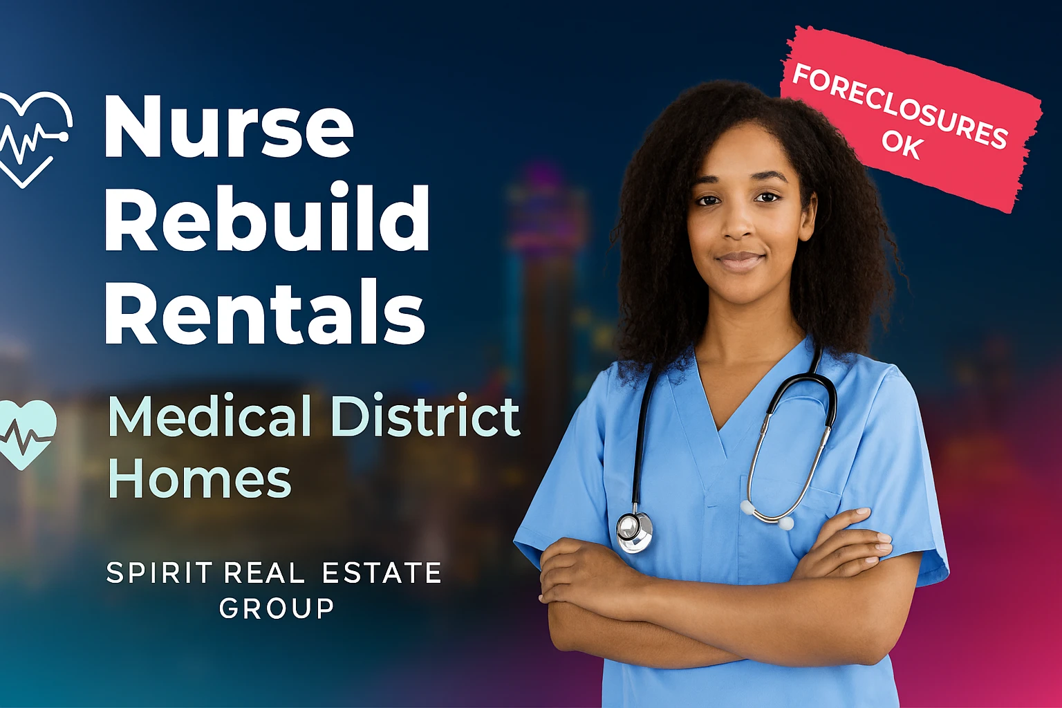 Second-Chance Rentals in Dallas’s Medical District: A Healing Haven for Nurses Post-Foreclosure