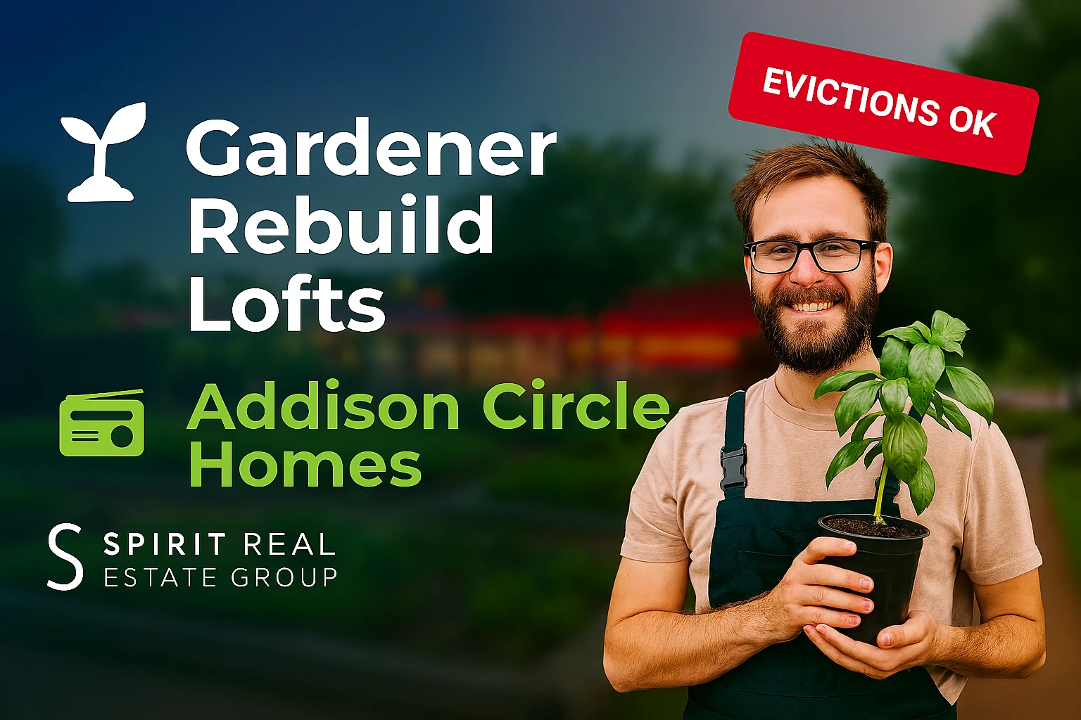 Second-Chance Rentals in North Dallas’s Addison Circle: A Chic Hub for Urban Gardeners Rebuilding