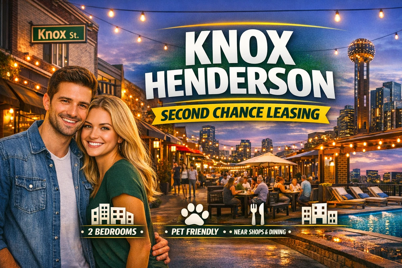 ⭐ Second Chance Leasing Knox/Henderson | 2 Bedroom Starting at $2,150 • Walkable • Modern Interiors