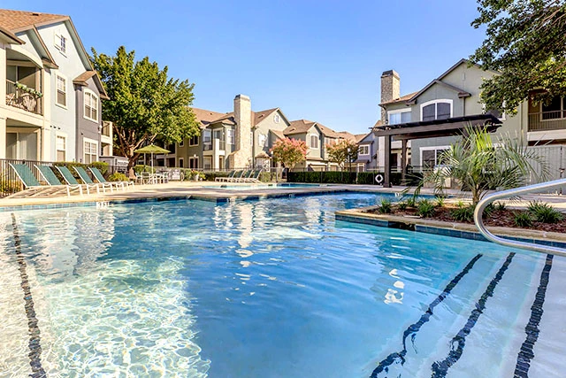 Lewisville Second Chance Leasing — 2BR from $2,079 | Attached Garages + Gated Oasis