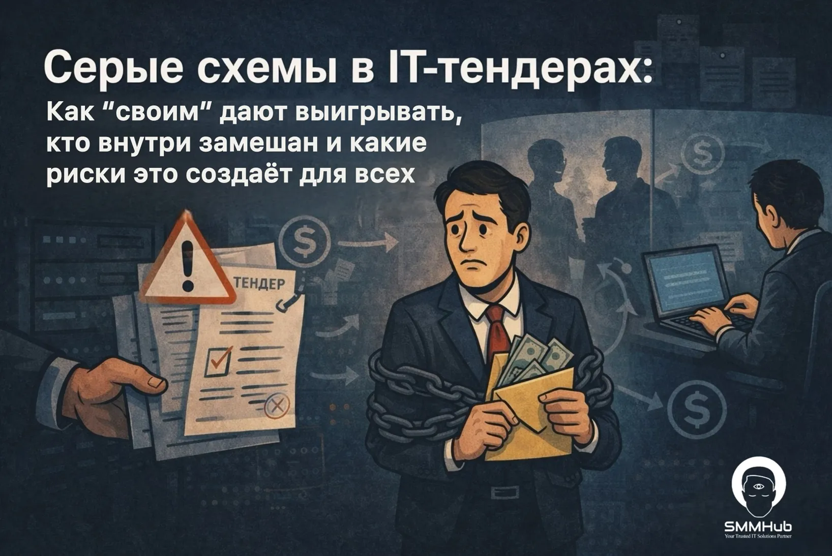 Серые схемы в IT-тендерах: как “своим” дают выигрывать, кто внутри замешан и какие риски это создаёт для всех