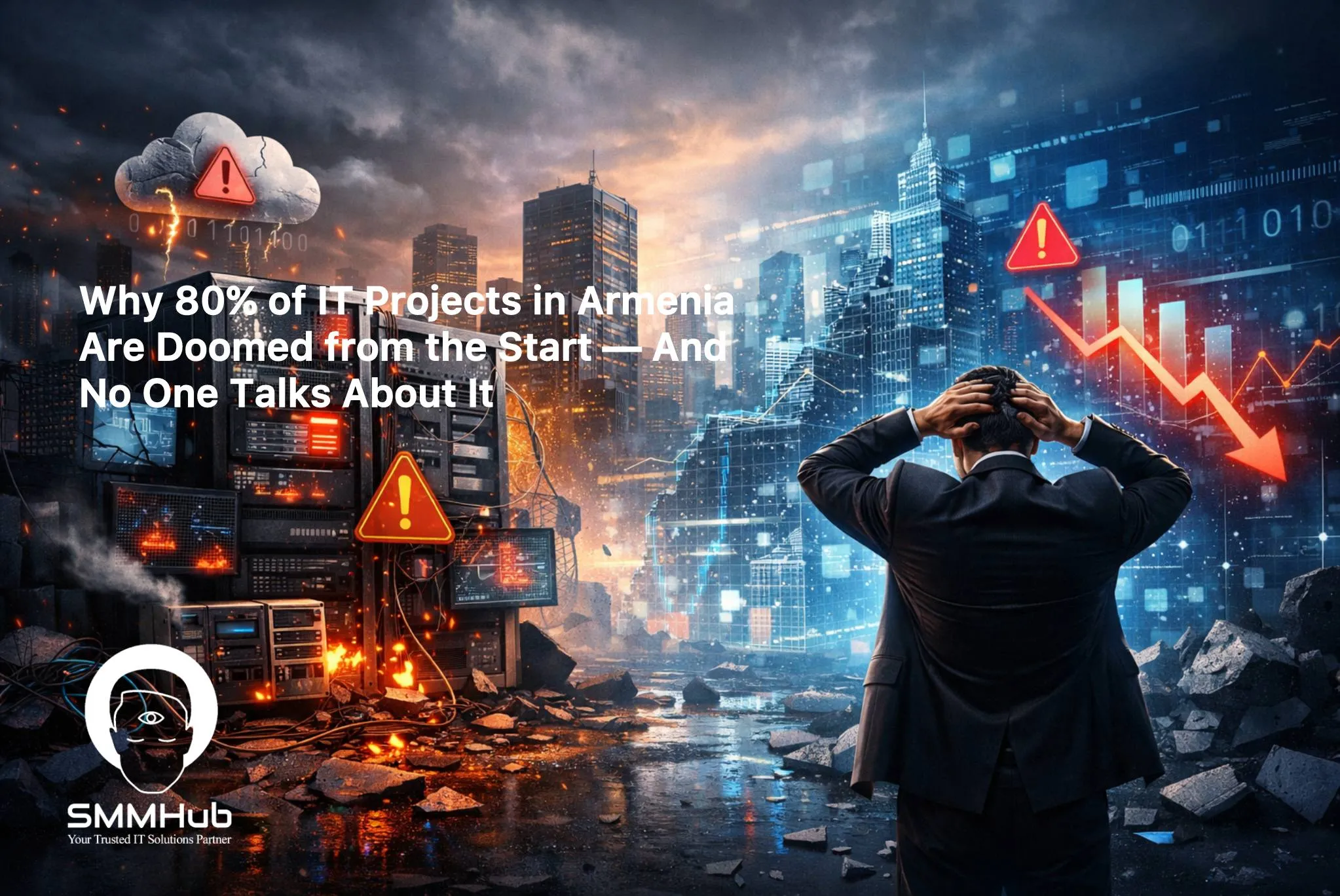 Why 80% of IT Projects in Armenia Are Doomed from the Start — And No One Talks About It. A breakdown of a systemic issue that costs businesses millions every year  