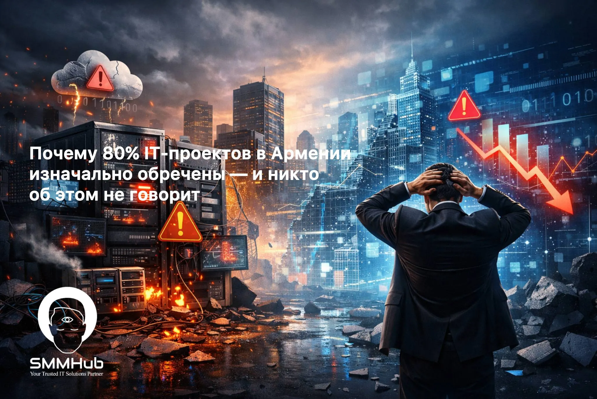 Почему 80% IT-проектов в Армении изначально обречены — и никто об этом не говорит. Разбор системной ошибки, которая ежегодно стоит бизнесу миллионов