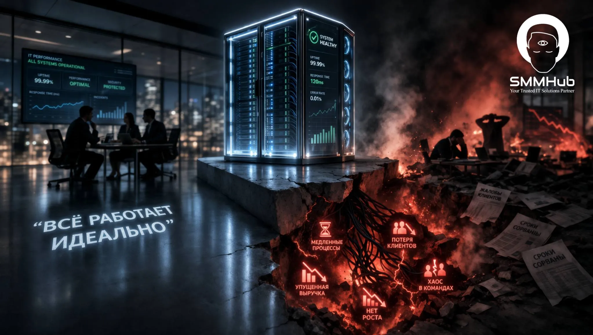 Почему ваш IT может “работать идеально” — и всё равно уничтожить бизнес. Скрытый риск 2026 года, который не виден в отчётах и тендерах