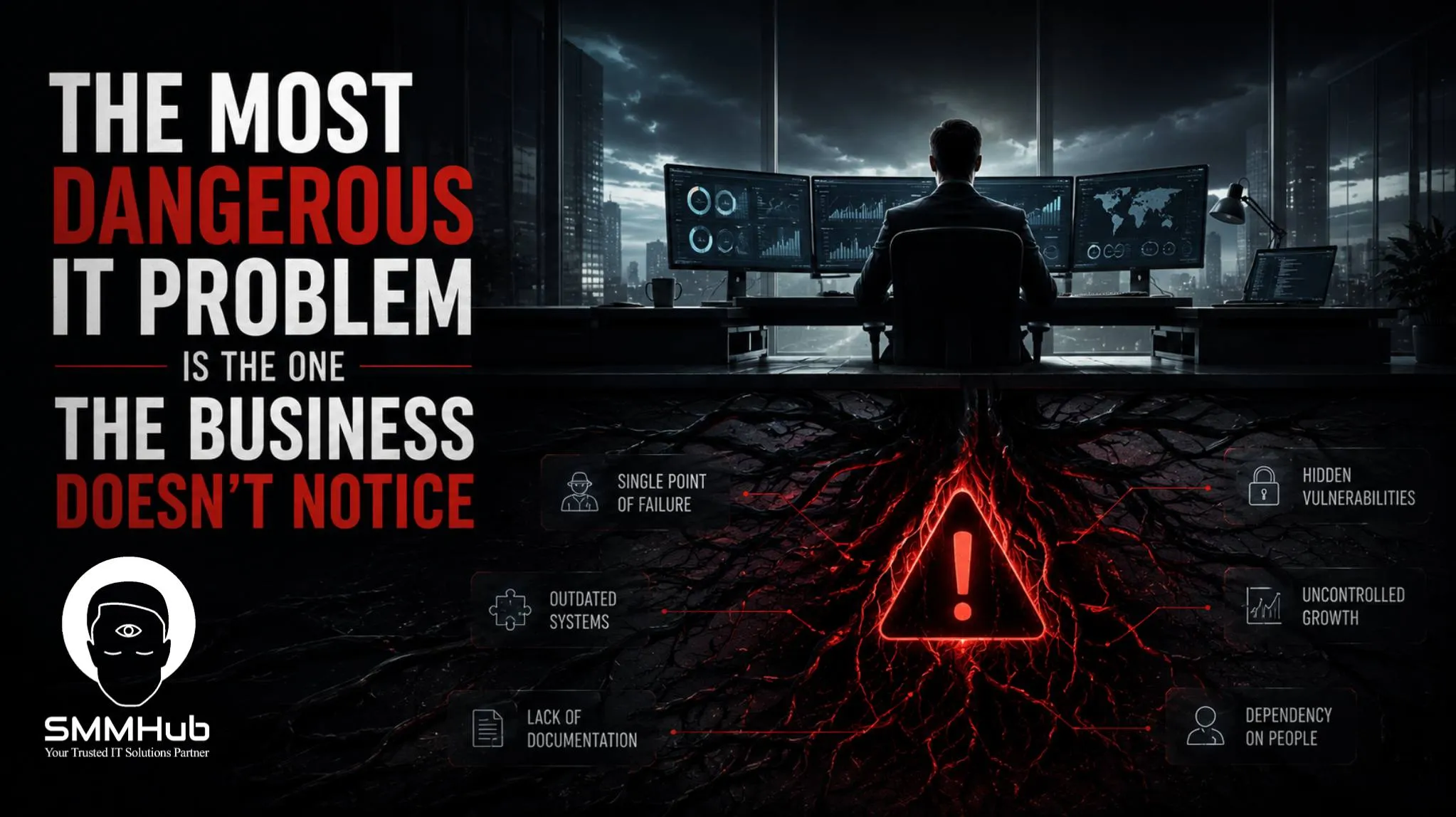 The Most Dangerous IT Problem Is the One the Business Doesn’t Notice. Why the biggest risks rarely look like problems