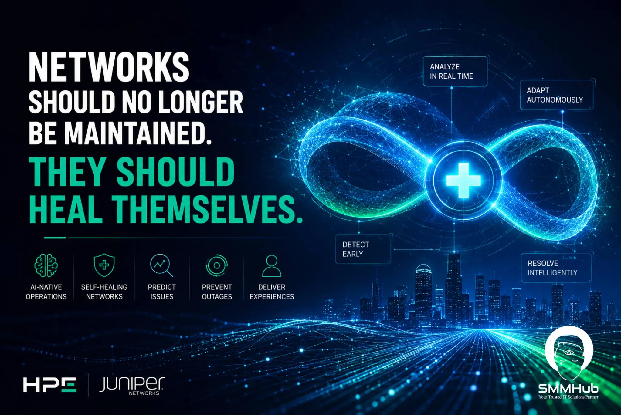 Networks Should No Longer Be Maintained. They Should Heal Themselves.