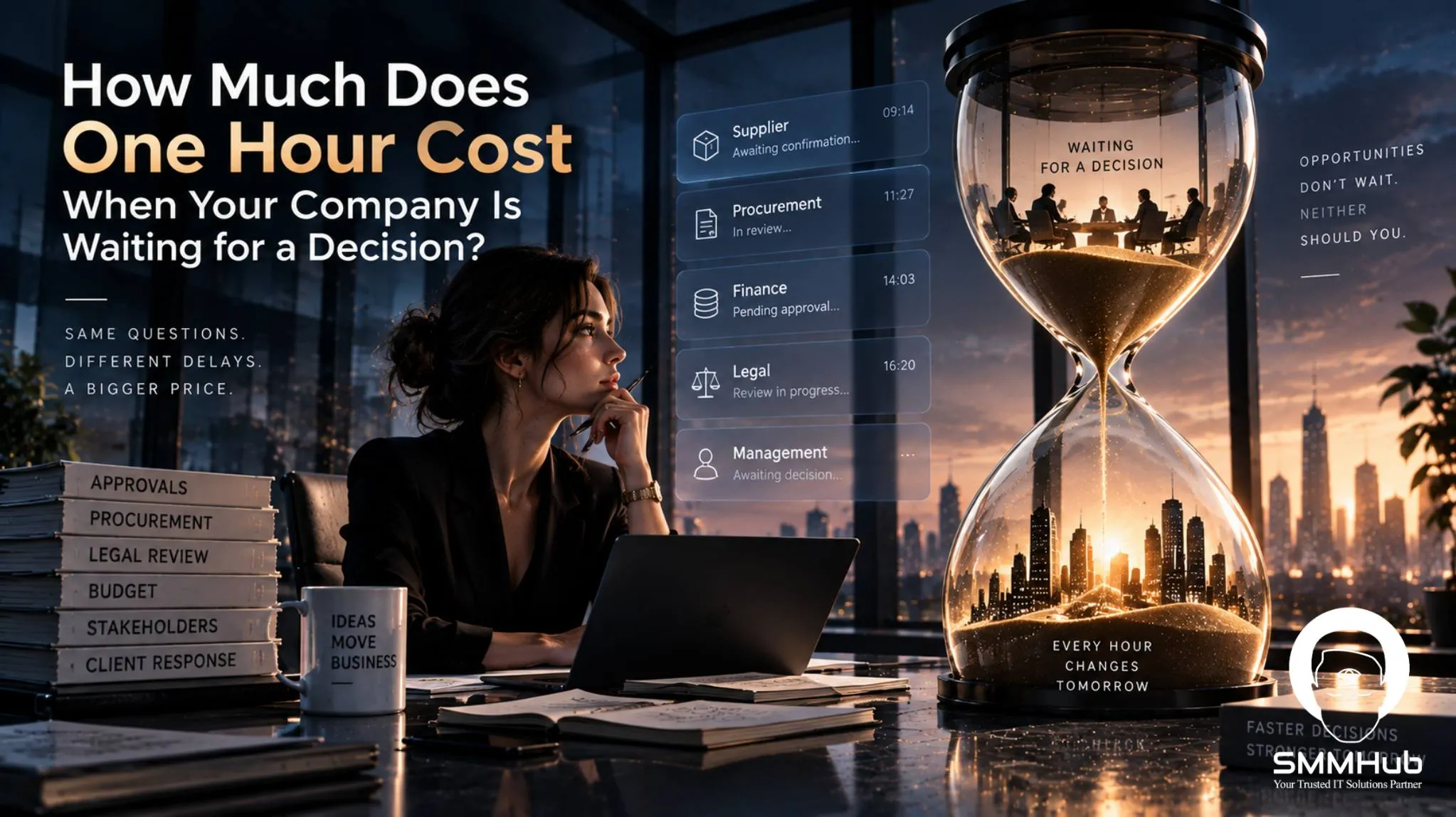 How Much Does One Hour Cost When Your Company Is Waiting for a Decision?