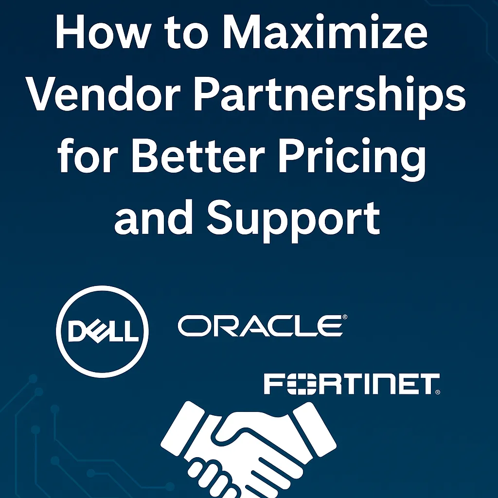How to Maximize Vendor Partnerships for Better Pricing and Support