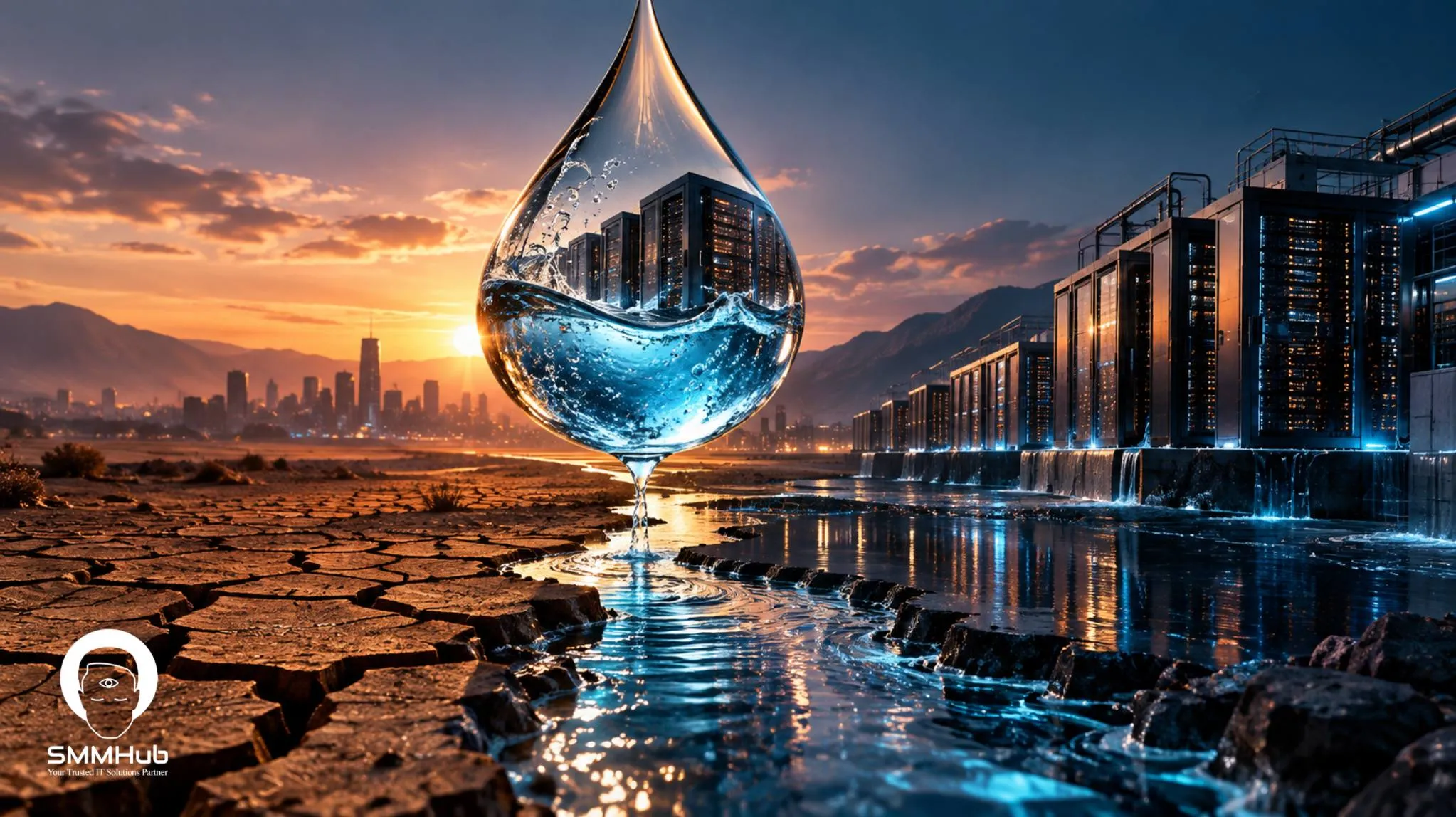 The Next Technology Shortage May Not Be Chips. It May Be Water.