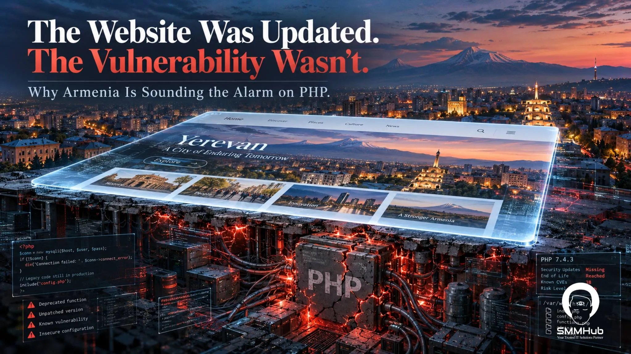 The Website Was Updated. The Vulnerability Wasn't. Why Armenia Is Sounding the Alarm on PHP