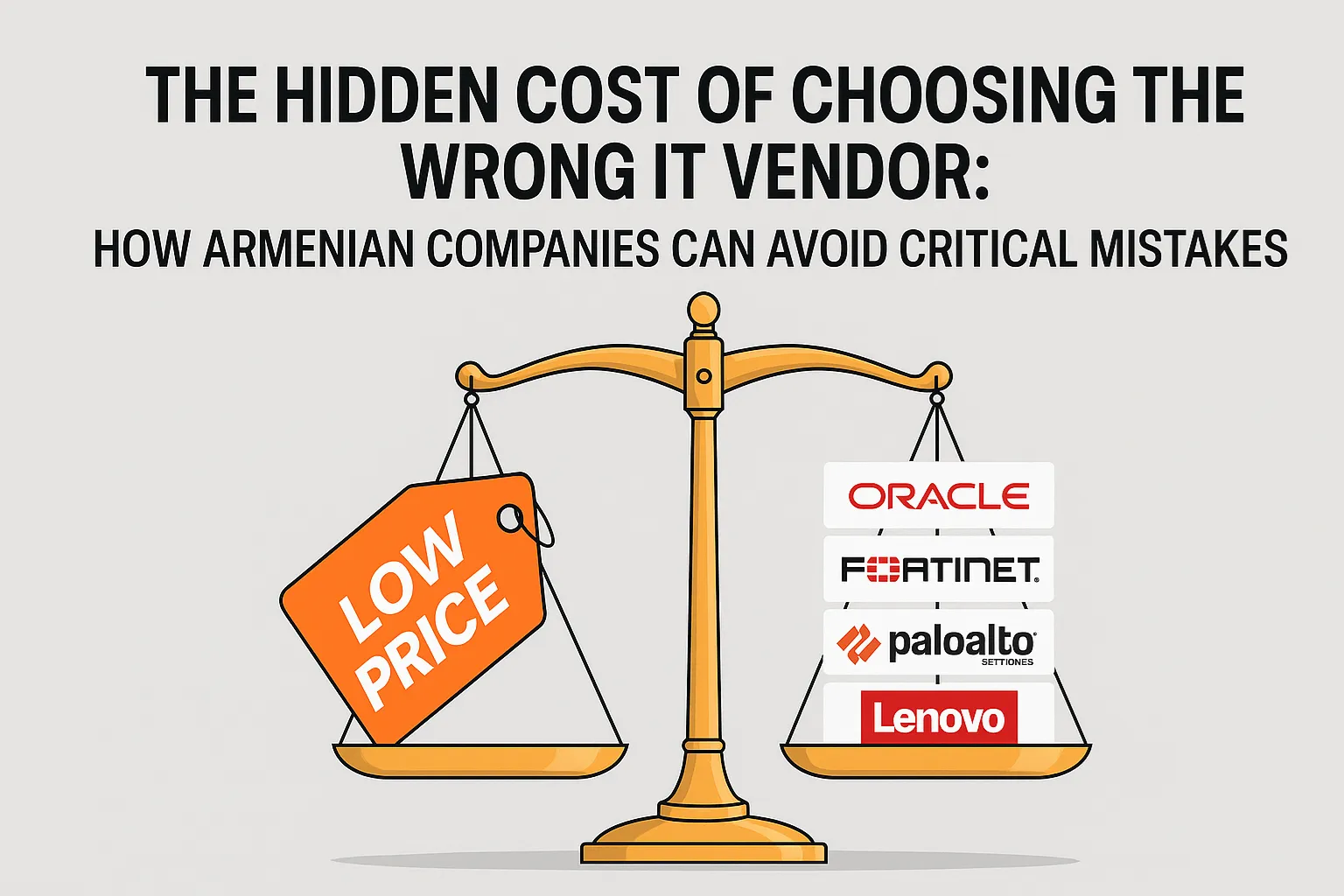 The Hidden Cost of Choosing the Wrong IT Vendor: How Armenian Companies Can Avoid Critical Mistakes
