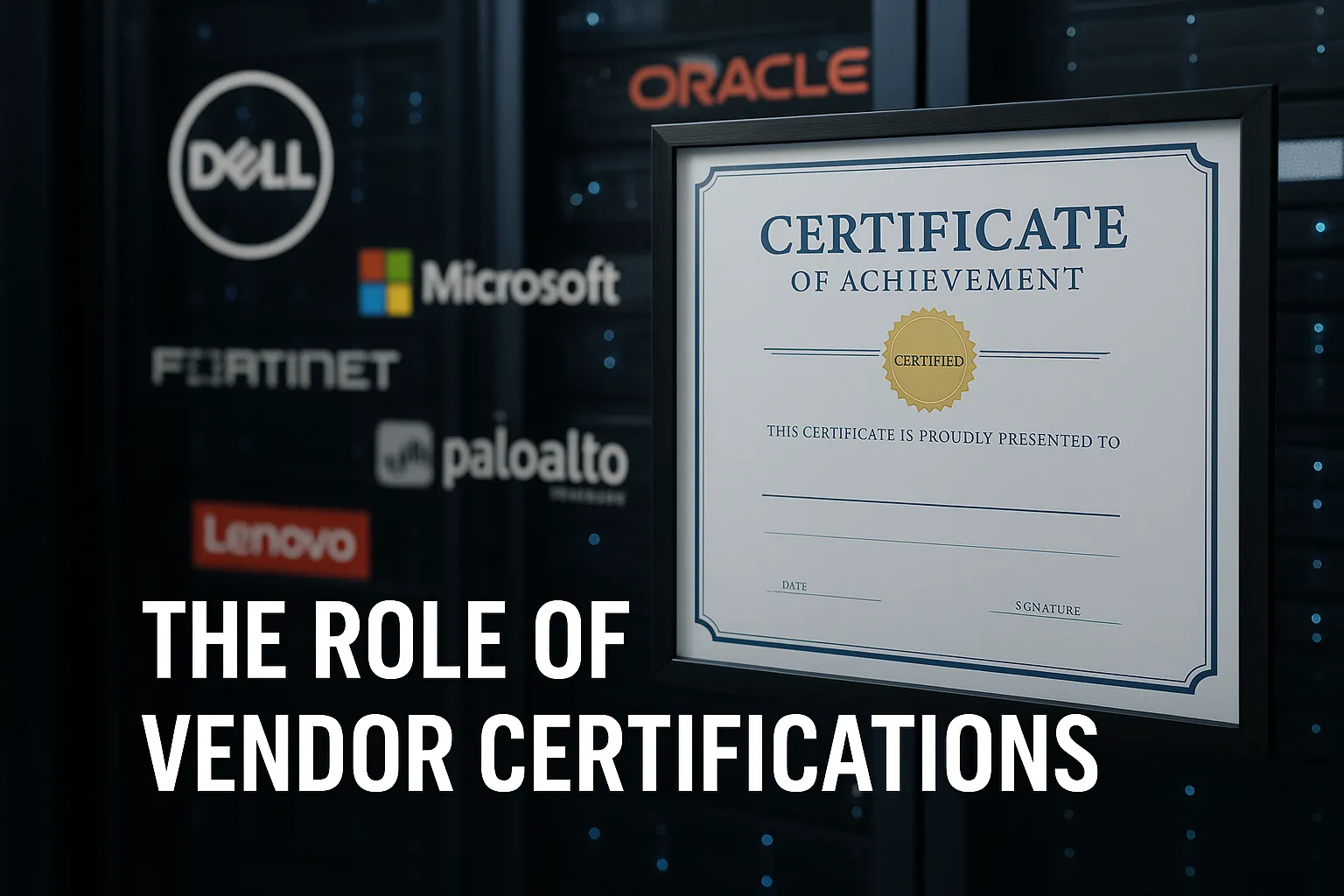 The Role of Vendor Certifications in Building Trust Across the IT Ecosystem