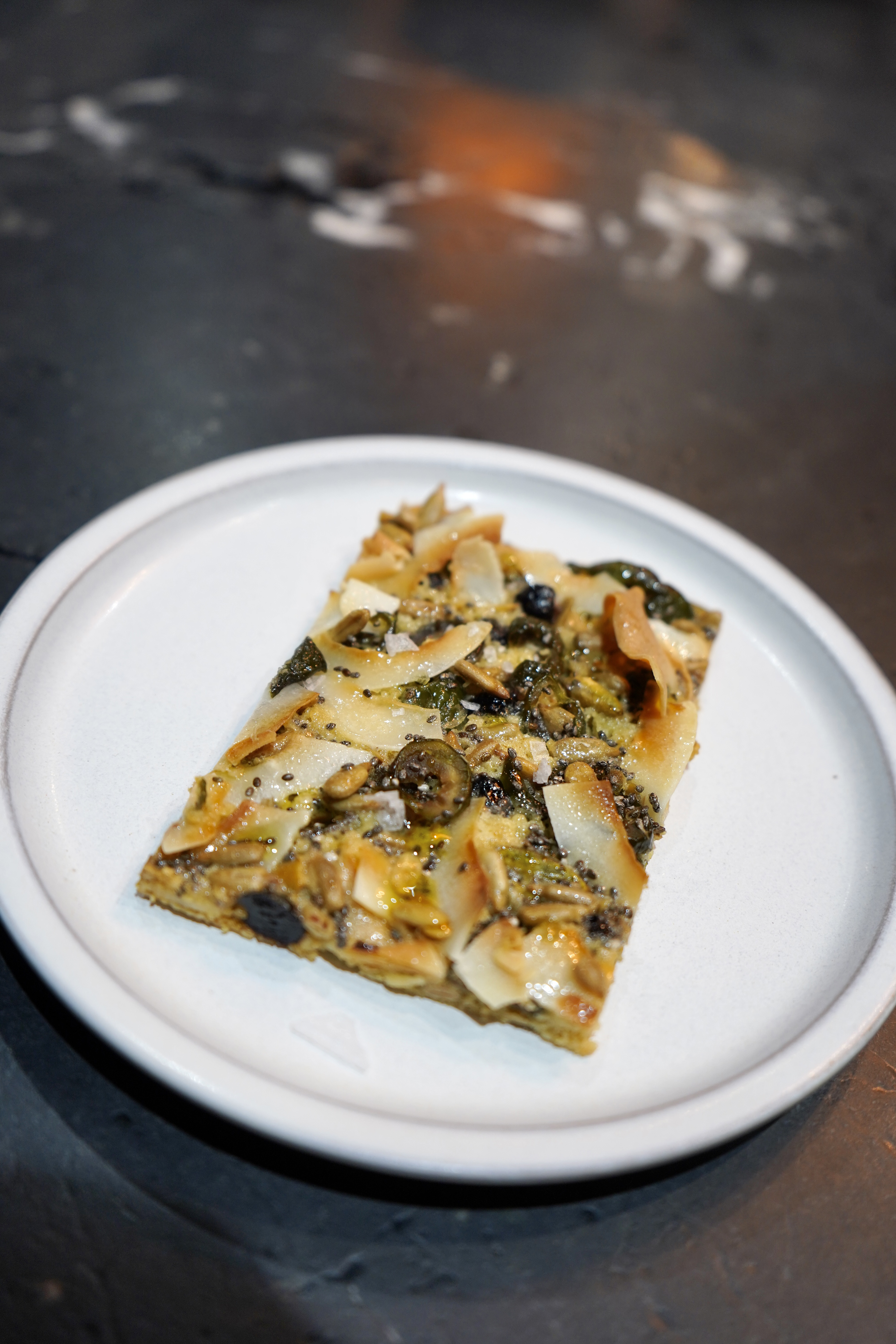 Five-course vegan and gluten-free dinner menu
