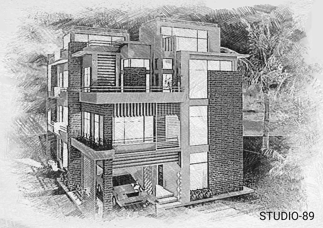 Design of Residence at Guwahati