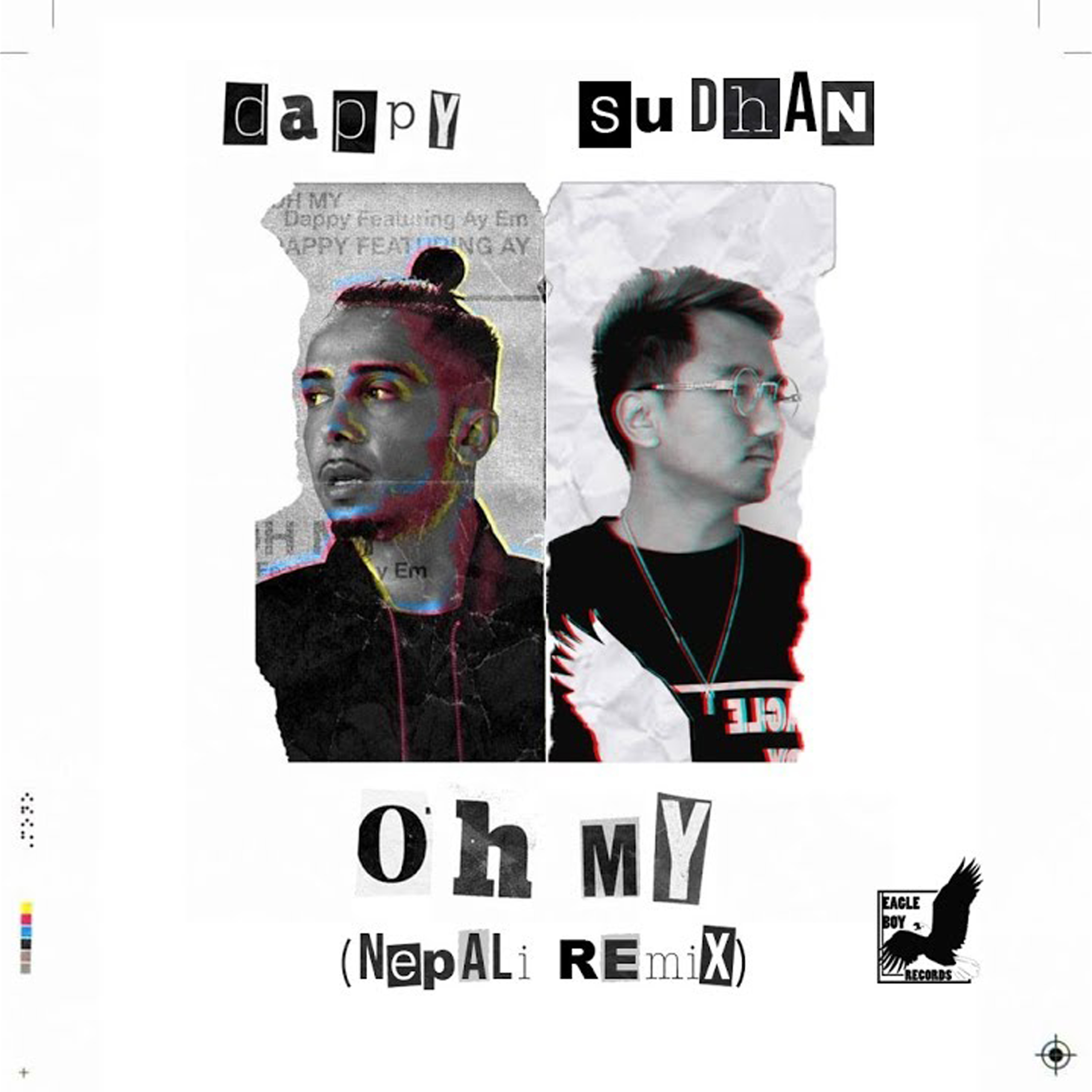 Oh My Nepali Remix single artwork Sudhan Gurung website