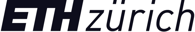 Dark blue text logo reading "ETH Zurich," representing the Swiss Federal Institute of Technology in Zurich.