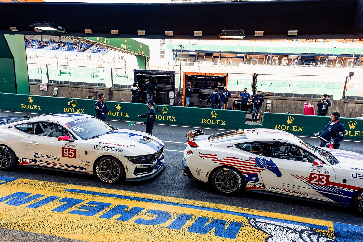 Strong Le Mans debut for TeamFloral in Mustang Le Mans Invitational 2025