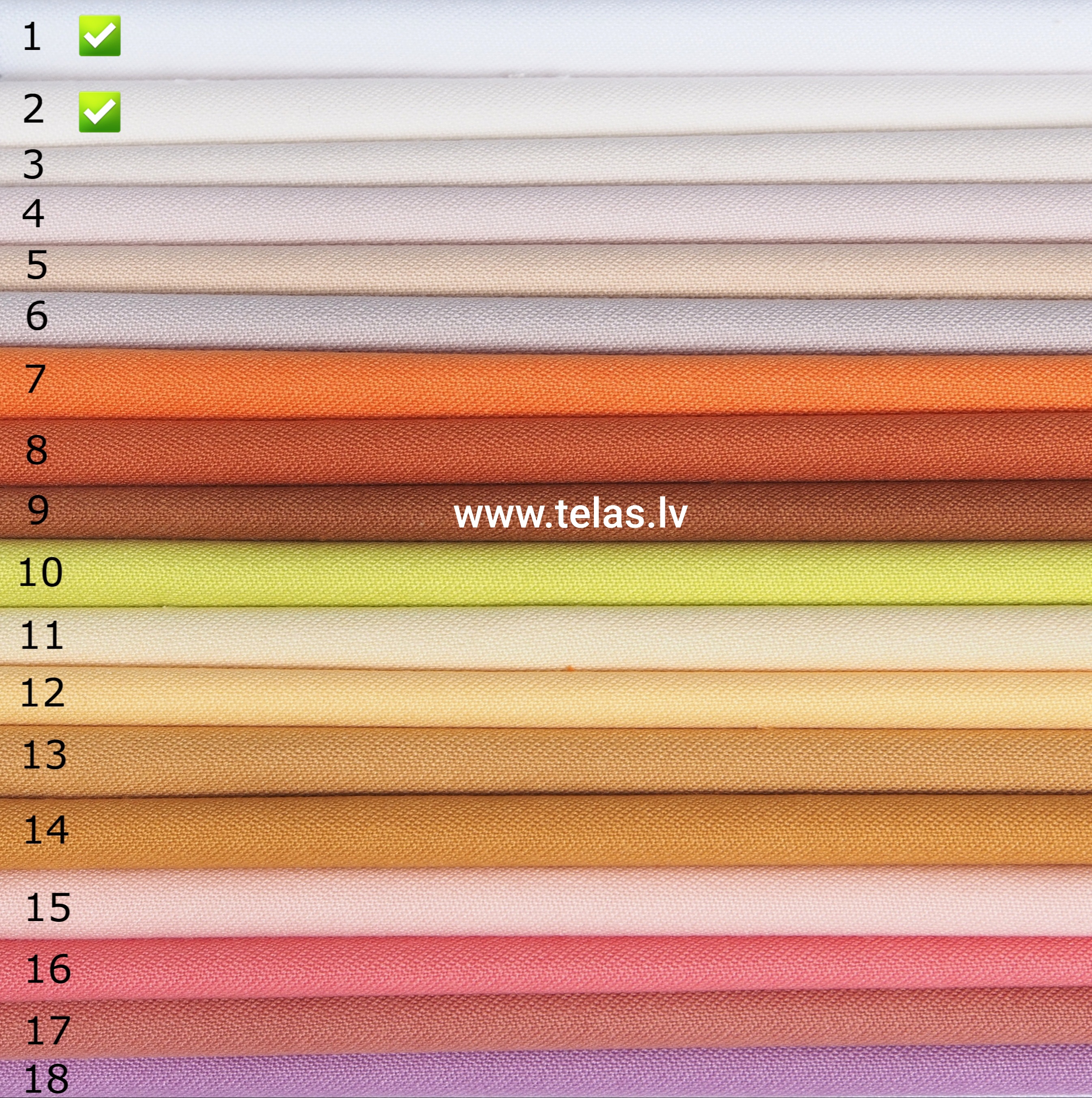 Satin 50% kokvilna / 50 % poliesters Satin 50% kokvilna / 50 % poliesters