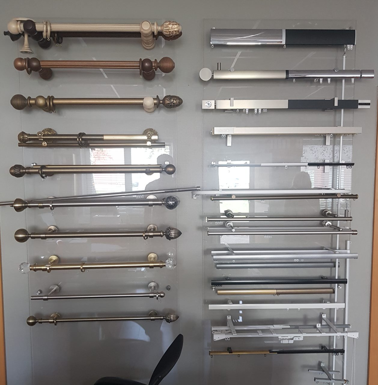 Aizkaru sliedes un stangas Aizkaru sliedes un stangas