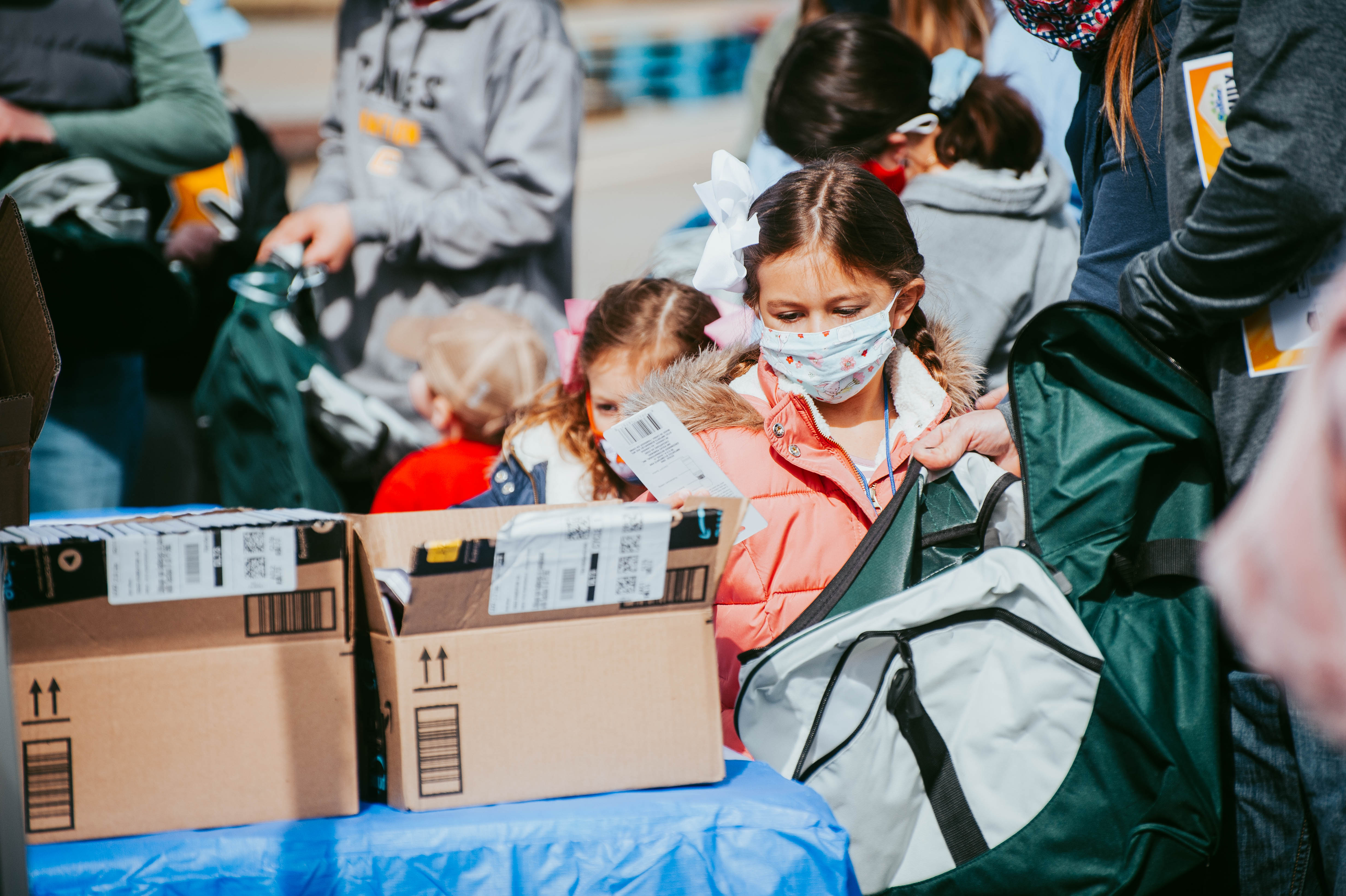 Mecklenburg Community Church and 100 Welcome bags