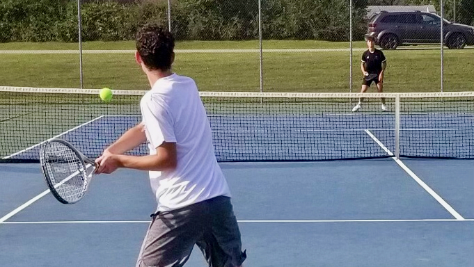 Triton Boys Tennis Opens at Glenn