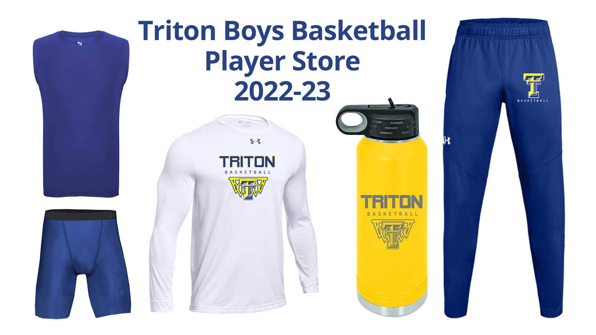2022-23 Triton Boys Basketball Team Shop & Junior League Form