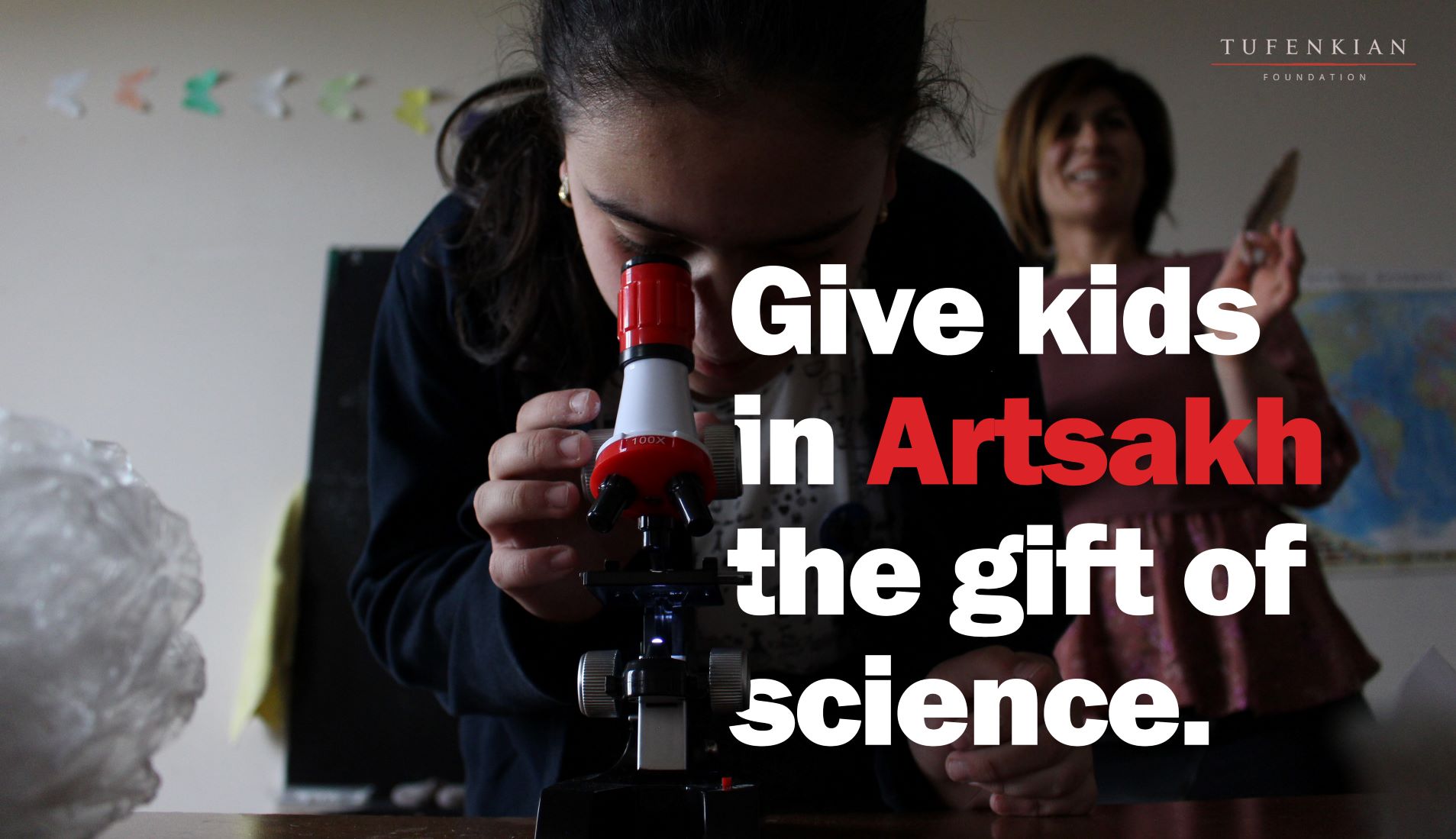 Online fundraiser to provide biology and chemistry lab kits to every school in Artsakh