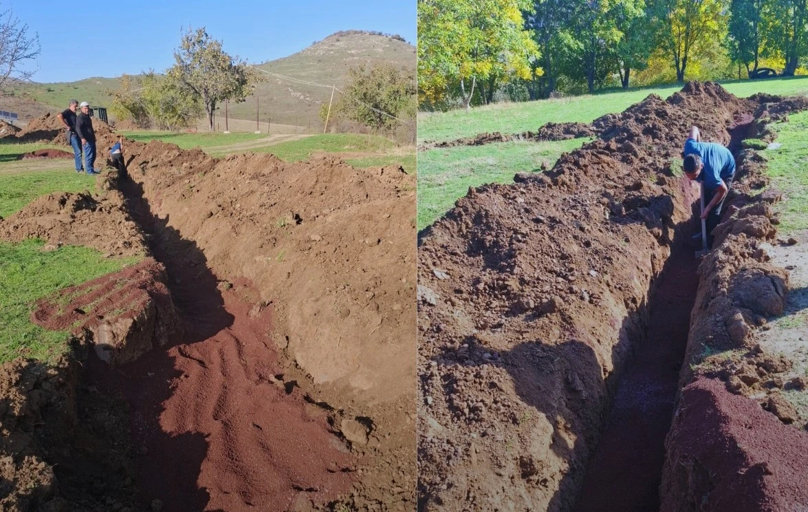 Svarants’ New Water Pipeline